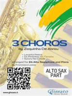 Alto Saxophone "3 Choros" by Zequinha De Abreu for Eb Alto Sax and Piano