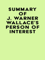 Summary of J. Warner Wallace's Person of Interest