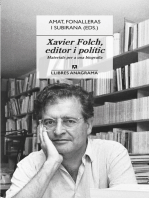 Xavier Folch, editor i polític: Materials per a una biografia