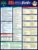 ESL - English as a Second Language - Verbs: a QuickStudy Digital Reference Guide