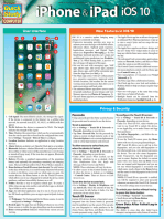 iPhone & iPad iOS 10: QuickStudy Laminated Reference Guide