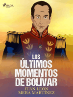 Los últimos momentos de Bolívar