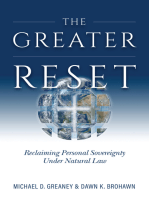 The Greater Reset: Reclaiming Human Sovereignty Under Natural Law