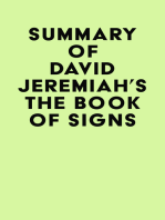 Summary of David Jeremiah's The Book of Signs