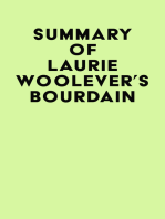 Summary of Laurie Woolever's Bourdain