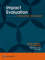 Impact Evaluation in International Development
