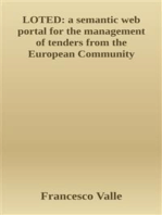 LOTED: a semantic web portal for the management of tenders from the European Community