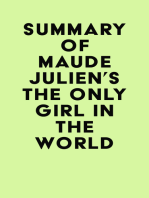 Summary of Maude Julien's The Only Girl in the World