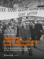 Zwischen Internationalismus und Sachpolitik: Die trotzkistische Bewegung in der Schweiz, 1945-1968