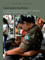 Operação Acolhida:  a singular resposta brasileira ao fluxo migratório de crianças desacompanhadas