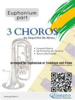 Euphonium b.c. parts "3 Choros" by Zequinha De Abreu for Euphonium and Piano