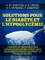 Solutions pour le Diabète et l'Hypoglycémie (Traduit): Comment la prévenir et s'en débarrasser naturellement, sans médicaments mais en adoptant un mode de vie sain