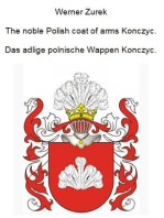 The noble Polish coat of arms Konczyc. Das adlige polnische Wappen Konczyc.