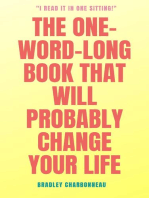 The One-Word-Long Book that Will Probably Change Your Life: Authorpreneur, #3