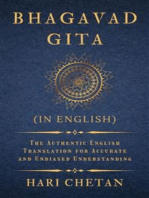 Bhagavad Gita (in English): The Authentic English Translation for Accurate and Unbiased Understanding