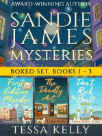 Sandie James Mysteries Boxed Set, Books 1 - 3