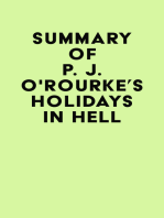 Summary of P. J. O'Rourke's Holidays in Hell