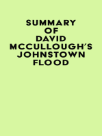 Summary of David McCullough's Johnstown Flood