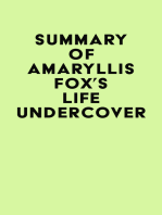 Summary of Amaryllis Fox's Life Undercover