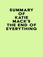 Summary of Katie Mack's The End of Everything