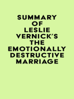 Summary of Leslie Vernick's The Emotionally Destructive Marriage
