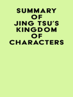 Summary of Jing Tsu's Kingdom of Characters