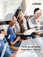 Small Group Leader and Facilitator Training