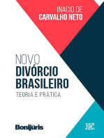 Novo divórcio brasileiro: teoria e prática