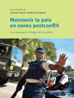 Maintenir la paix en zones postconflit: Les nouveaux visages de la police