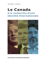 LE CANADA A LA RECHERCHE D'UNE IDENTITE INTERNATIONALE