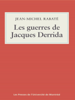 Les GUERRES DE JACQUES DERRIDA