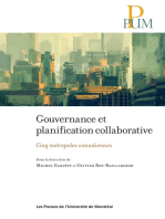 Gouvernance et planification collaborative: Cinq métropoles canadiennes