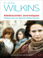 Adolescentes anorexiques: Plaidoyer pour une approche clinique humaine
