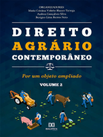 Direito Agrário Contemporâneo - Volume 2:  por um objeto ampliado