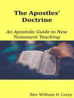 The Apostles' Doctrine: An Apostolic Guide to New Testament Teaching