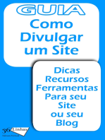 Como divulgar um site