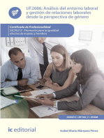 Análisis del entorno laboral y gestión de relaciones laborales desde la perspectiva de género. SSCE0212