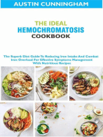 The Ideal Hemochromatosis Diet Cookbook;