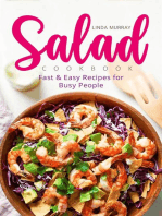 Salad Cookbook: Fast & Easy Recipes for Busy People