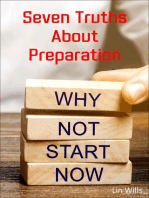 Seven Truths About Preparation