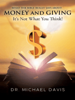 What the bible really says about Money and Giving