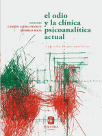 El odio y la clínica psicoanalítica actual