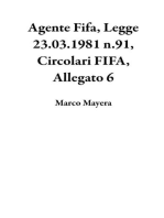 Agente Fifa, Legge 23.03.1981 n.91, Circolari FIFA, Allegato 6