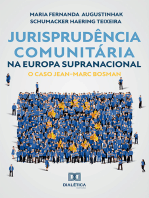 Jurisprudência Comunitária na Europa Supranacional: o caso Jean-Marc Bosman