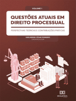 Questões atuais em Direito Processual: perspectivas teóricas e contribuições práticas: Volume 1