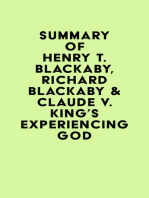 Summary of Henry T. Blackaby, Richard Blackaby & Claude V. King's Experiencing God