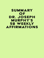 Summary of Dr. Joseph Murphy's 52 Weekly Affirmations