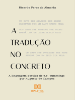 A Tradução no Concreto: a linguagem poética de e.e. cummings por Augusto de Campos