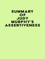 Summary of Judy Murphy's Assertiveness