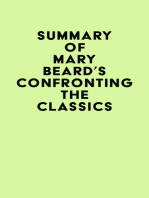 Summary of Mary Beard's Confronting the Classics